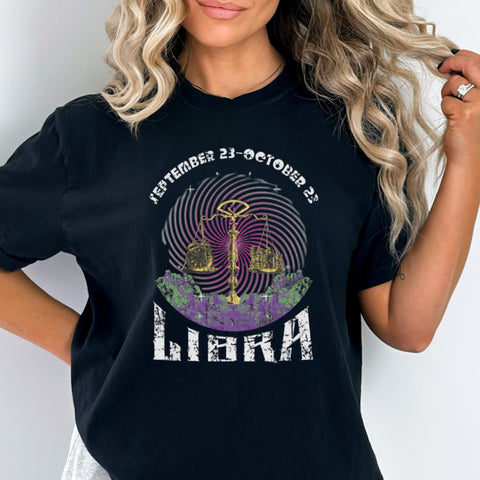 Libra grunge rocker shirt