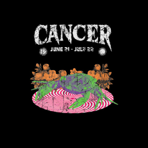 Cancer grunge rocker shirt