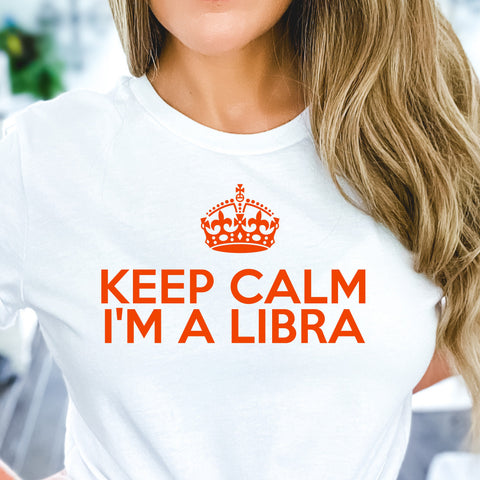 Libra keep calm shirt