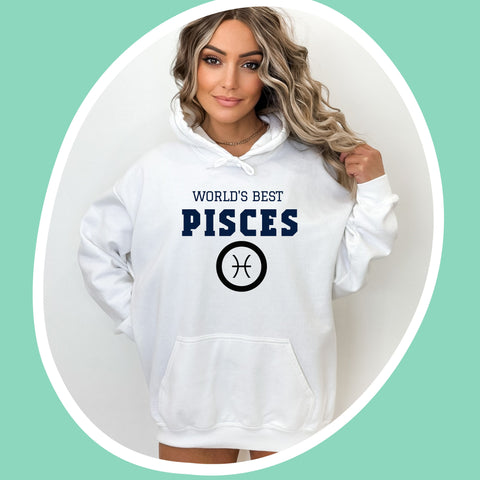World's best Pisces hoodie