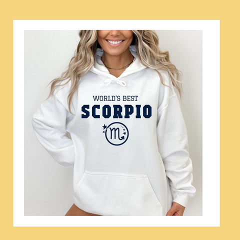 World's best Scorpio hoodie
