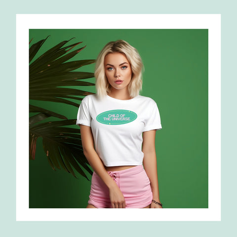 Child Of The Universe crop top