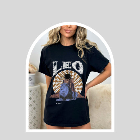 Leo grunge rocker shirt