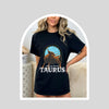Taurus Shirt rocker band grunge vintage distressed zodiac shirt Comfort Colors graphic tee Taurus retro t-shirt oversized astrology gift