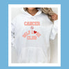 Cancer hoodie zodiac Self Love Club star sign astrology tee preppy retro varsity t-shirt birthday gift for women heart sweatshirt