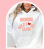Gemini hoodie zodiac Self Love Club star sign astrology tee preppy retro varsity t-shirt birthday gift for women heart sweatshirt
