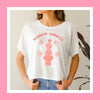 Scorpio crop top zodiac star sign astrology tee Greek Scorpio goddess trendy aesthetic graphic t-shirt birthday gift for women t shirt