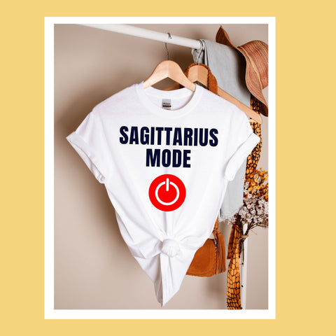 Sagittarius mode on shirt