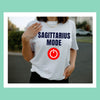 Sagittarius shirt Sagittarius mode on zodiac star sign astrology tee graphic t-shirt birthday gift for women t shirt
