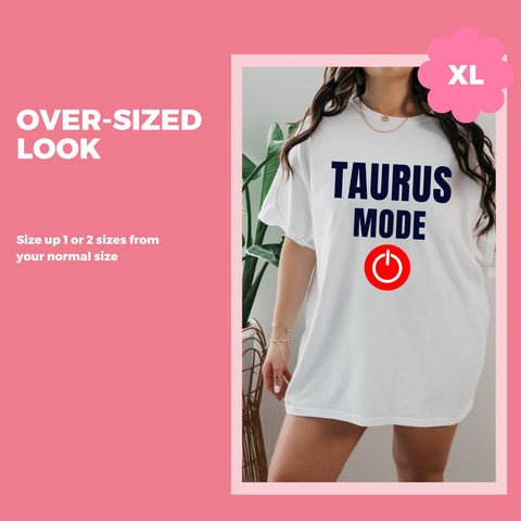 Taurus mode on shirt