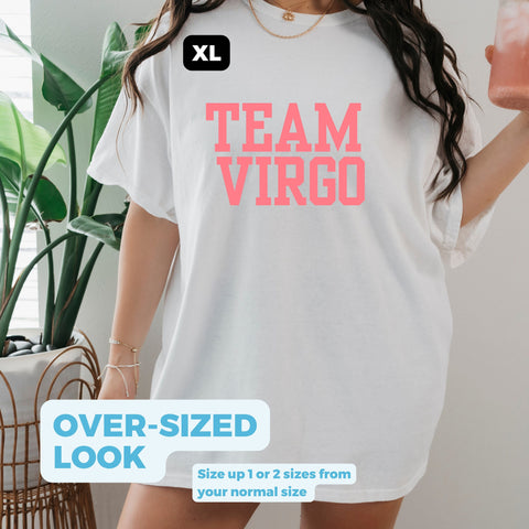 Team Virgo varsity shirt