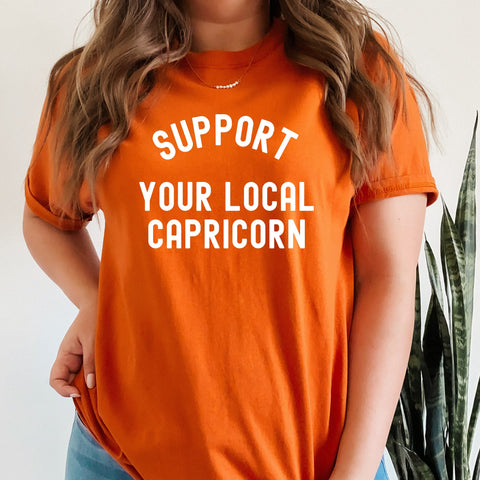 Support your local Capricorn shirt