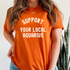 Aquarius shirt support your local Aquarius zodiac star sign astrology tee fun trendy graphic t-shirt birthday gift women t shirt