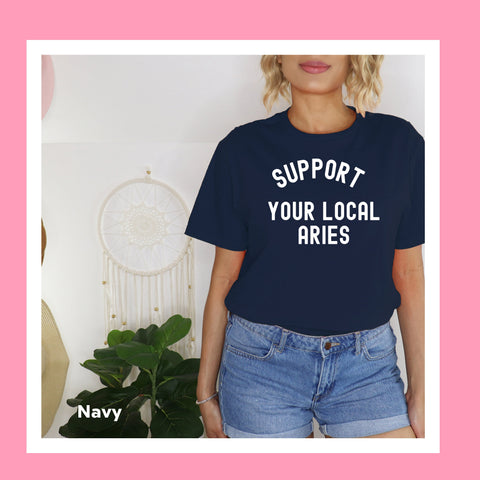 Support your local Aries shirt