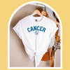 Cancer shirt retro varsity grey zodiac star sign astrology tee preppy trendy aesthetic graphic t-shirt birthday gift for women t shirt