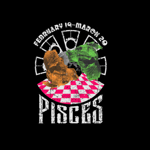 Pisces grunge rocker shirt