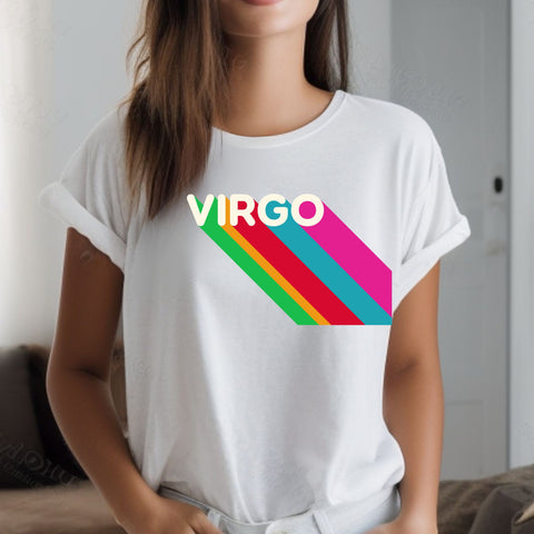 Virgo rainbow shirt
