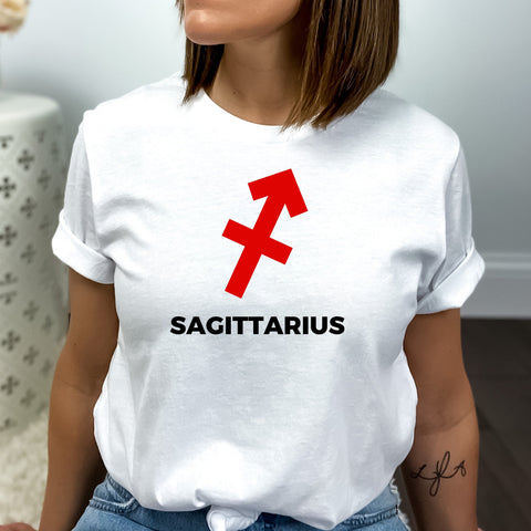 Sagittarius large red symbol