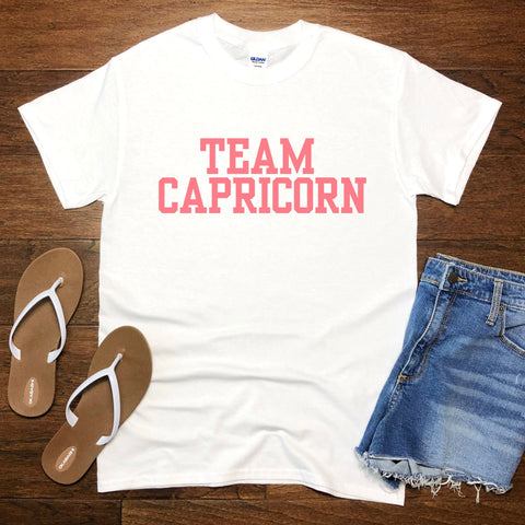 Team Capricorn varsity shirt