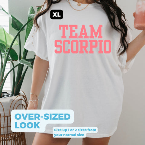 Team Scorpio varsity shirt