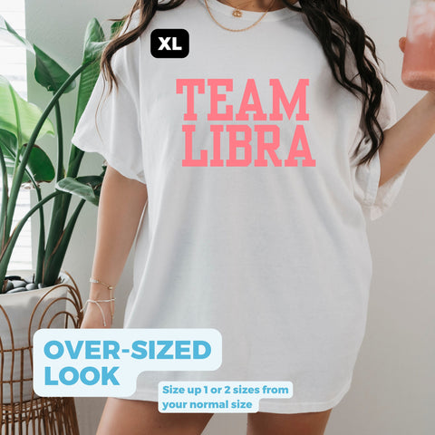 Team Libra varsity shirt