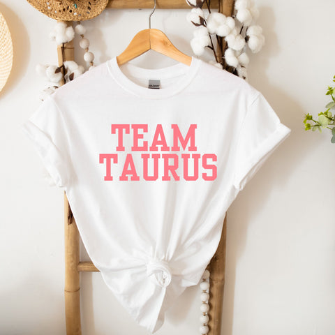 Team Taurus varsity shirt