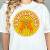 Sagittarius shirt 70s groovy retro psychedelic trippy zodiac star sign astrology tee t-shirt birthday gift for women t shirt