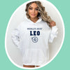 Leo Sign hoodie worlds best zodiac star sign astrology hoodie birthday gift for women top