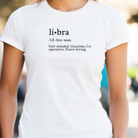 Libra definition shirt