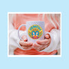 Aries Mug 11 ounce mug 70s inspired groovy psychedelic zodiac star sign astrology birthday horoscope ceramic tea coffee lover cup