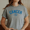 Cancer shirt retro varsity grey zodiac star sign astrology tee preppy trendy aesthetic graphic t-shirt birthday gift for women t shirt