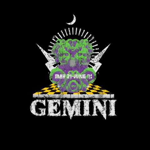 Gemini grunge rocker shirt