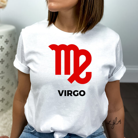 Virgo large red symbol