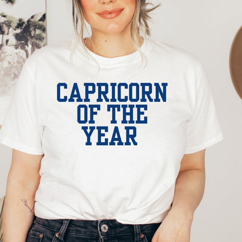 Capricorn of the year shirt