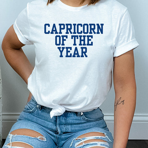 Capricorn of the year shirt