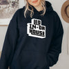 Leo sign black hoodie In Da House thug life slang zodiac star sign astrology hoodie birthday gift for women top