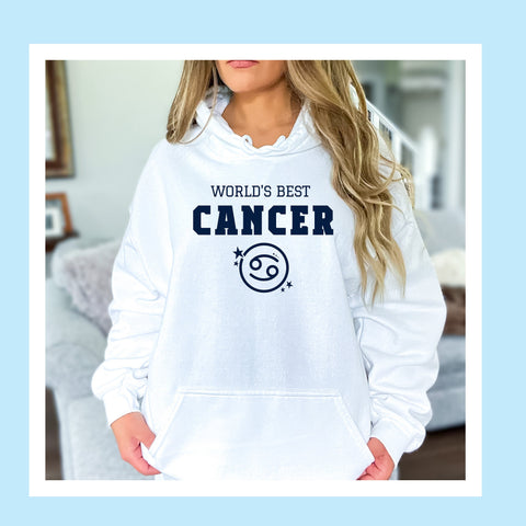 World's best Cancer hoodie