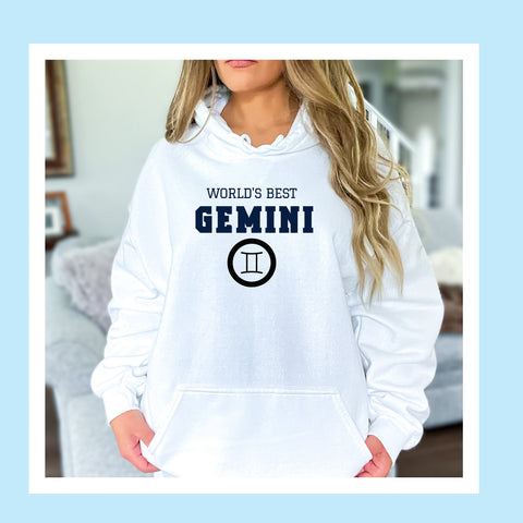 World's best Gemini hoodie