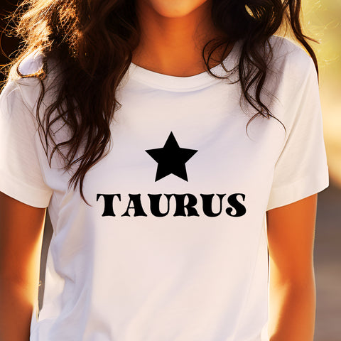 Taurus black star shirt