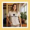Sagittarius shirt black star zodiac sign star sign astrology tee t-shirt birthday gift for women t shirt