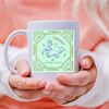 Capricorn Mug 11 ounce mug gift pastel Capricorn illustration zodiac star sign astrology birthday horoscope ceramic tea coffee lover cup