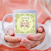 Cancer Mug 11 ounce mug gift pastel Cancer illustration zodiac star sign astrology birthday horoscope ceramic tea coffee lover cup