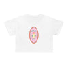 Cosmic Girl crop top celestial cosmic cute crop shirt pastel sticker zodiac shirt birthday gift for women girl friend t-shirt