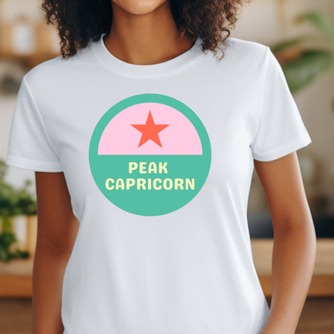 Peak Capricorn star shirt