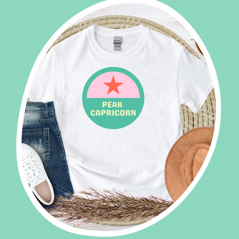 Peak Capricorn star shirt