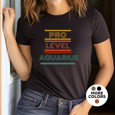 Pro level Aquarius shirt