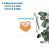 Leo sign birthday card Leo season cute pastel birthday cake celebrate zodiac star sign astrology birthday gift