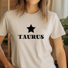 Taurus shirt black star zodiac sign star sign astrology tee t-shirt birthday gift for women t shirt