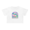 Luna Park crop top celestial cosmic cute crop shirt pastel sticker zodiac shirt birthday gift for women girl friend t-shirt