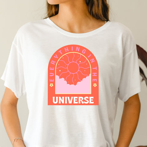 Everything In The Universe crop top